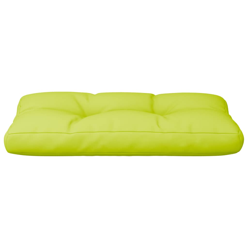 Cuscino per Pallet Verde Brillante 70x40x12 cm in Tessuto | homemem39