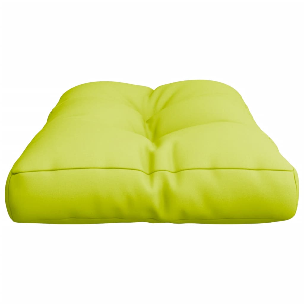 Cuscino per Pallet Verde Brillante 70x40x12 cm in Tessuto | homemem39