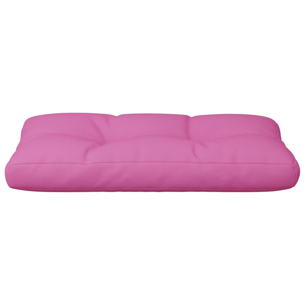 Cuscino per Pallet Rosa 70x40x12 cm in Tessuto