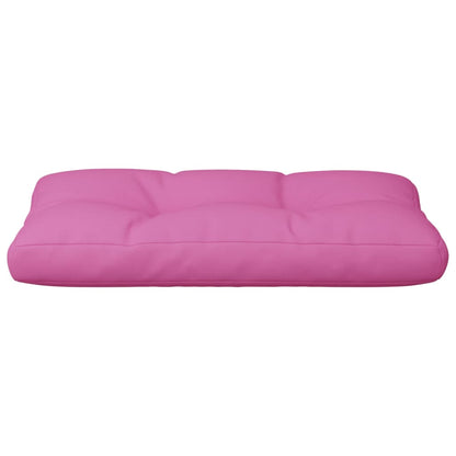 Cuscino per Pallet Rosa 70x40x12 cm in Tessuto