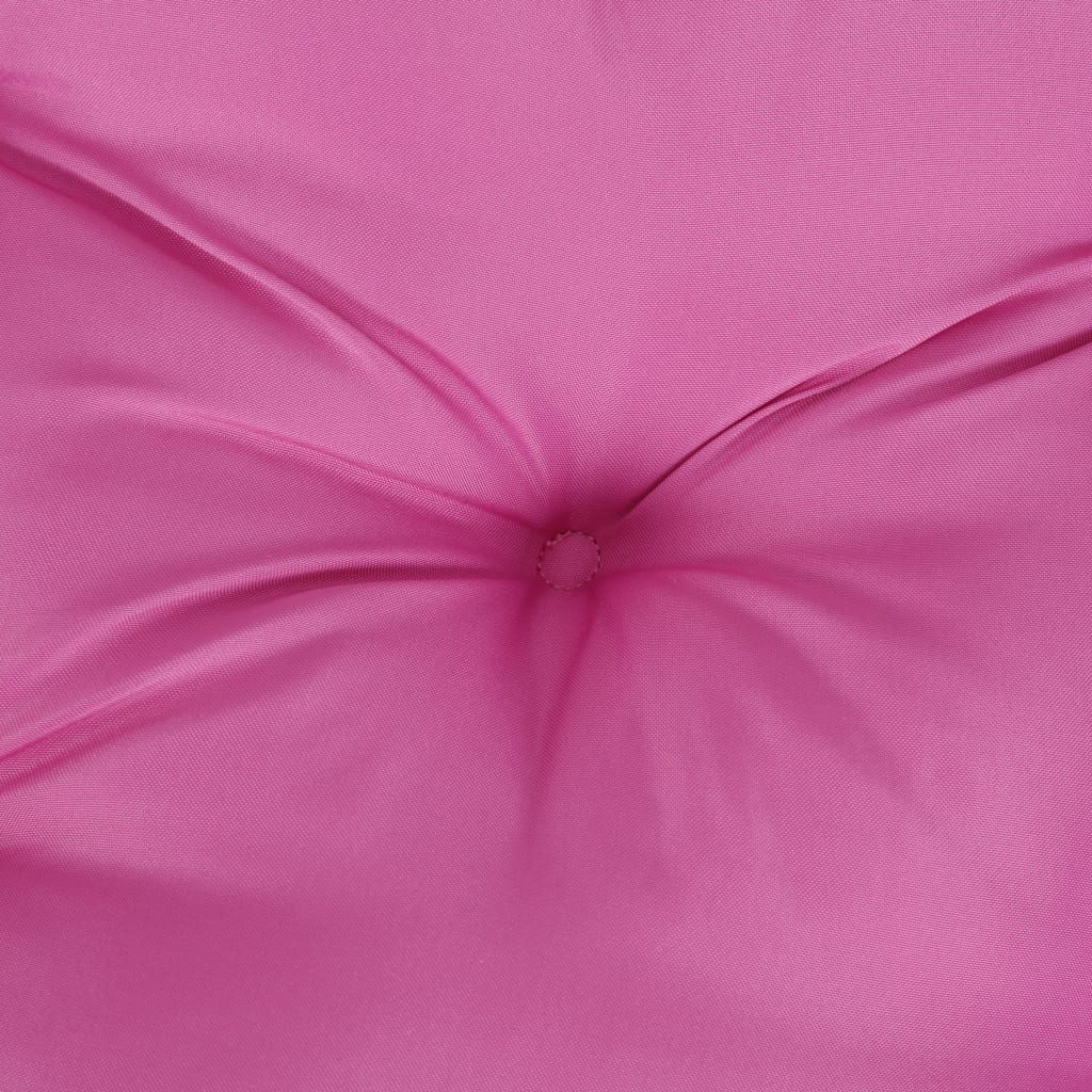 Cuscino per Pallet Rosa 70x40x12 cm in Tessuto