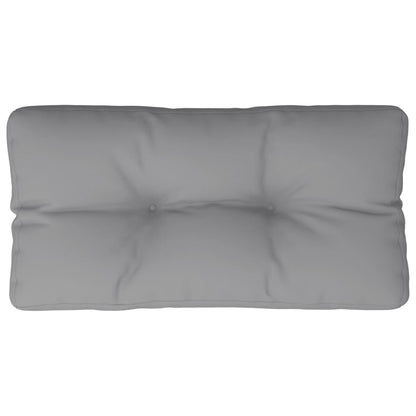 Cuscino per Pallet Grigio 80x40x12 cm in Tessuto | homemem39