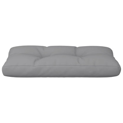 Cuscino per Pallet Grigio 80x40x12 cm in Tessuto | homemem39