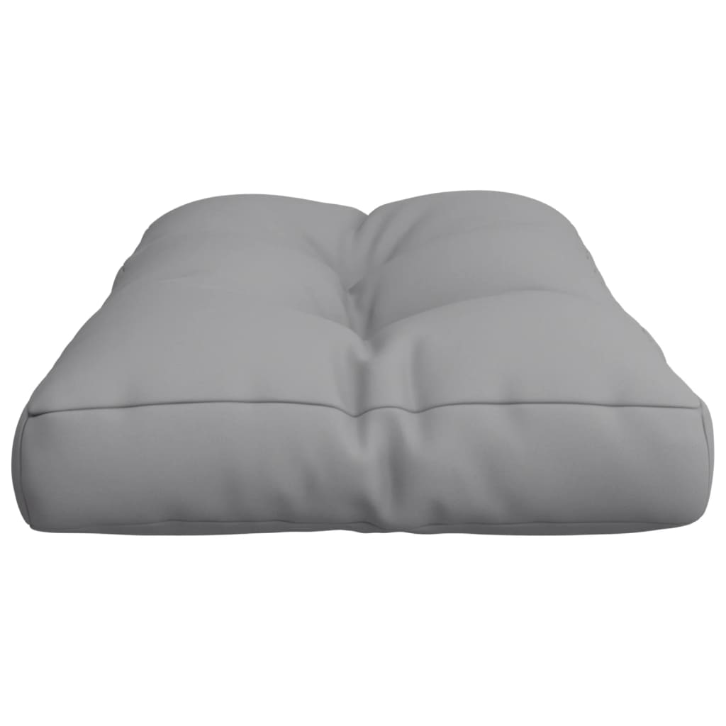 Cuscino per Pallet Grigio 80x40x12 cm in Tessuto | homemem39