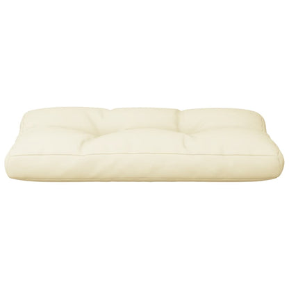 Cuscino per Pallet Crema 80x40x12 cm in Tessuto | homemem39