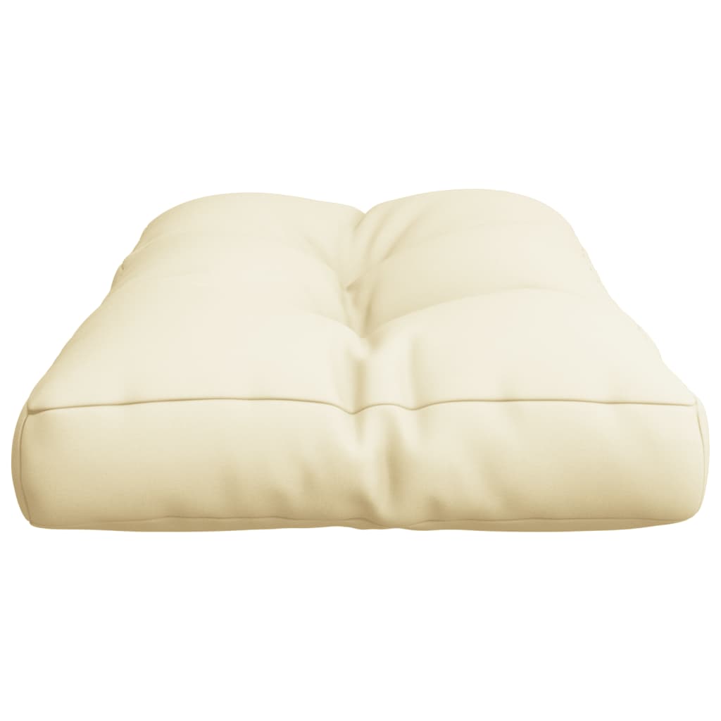 Cuscino per Pallet Crema 80x40x12 cm in Tessuto | homemem39