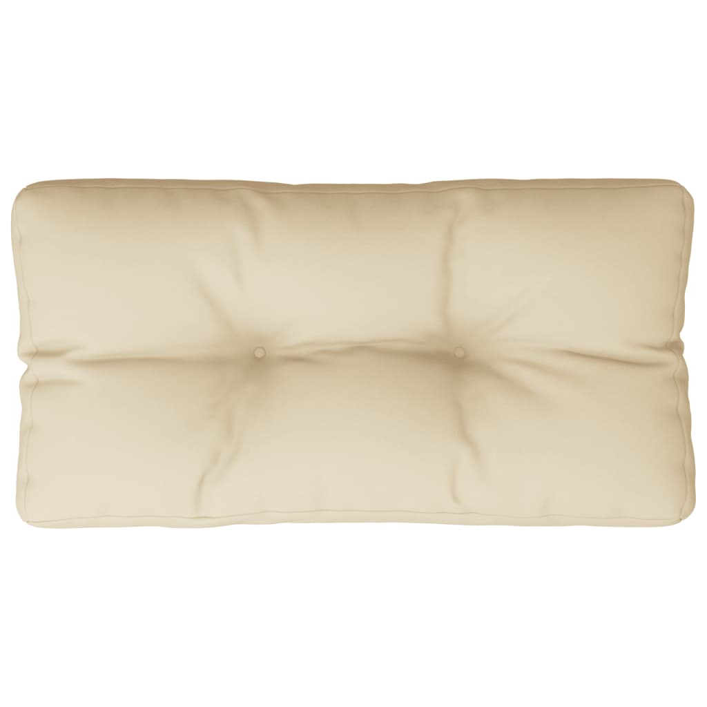 Cuscino per Pallet Beige 80x40x12 cm in Tessuto | homemem39