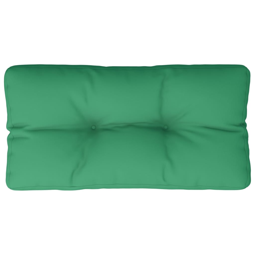 Cuscino per Pallet Verde 80x40x12 cm in Tessuto | homemem39