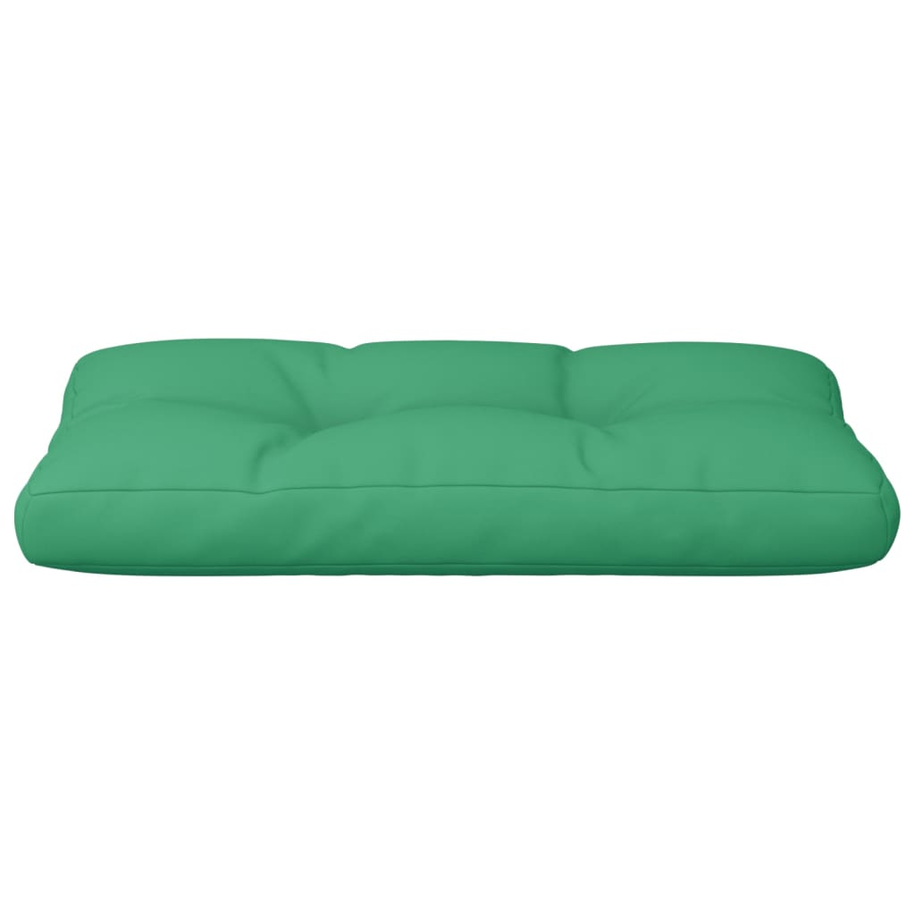 Cuscino per Pallet Verde 80x40x12 cm in Tessuto | homemem39