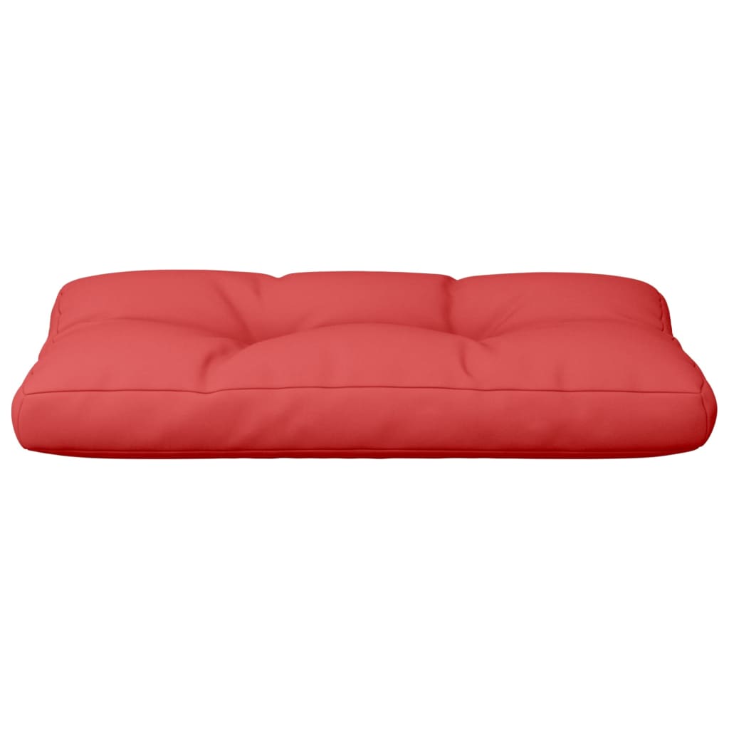 Cuscino per Pallet Rosso 80x40x12 cm in Tessuto | homemem39