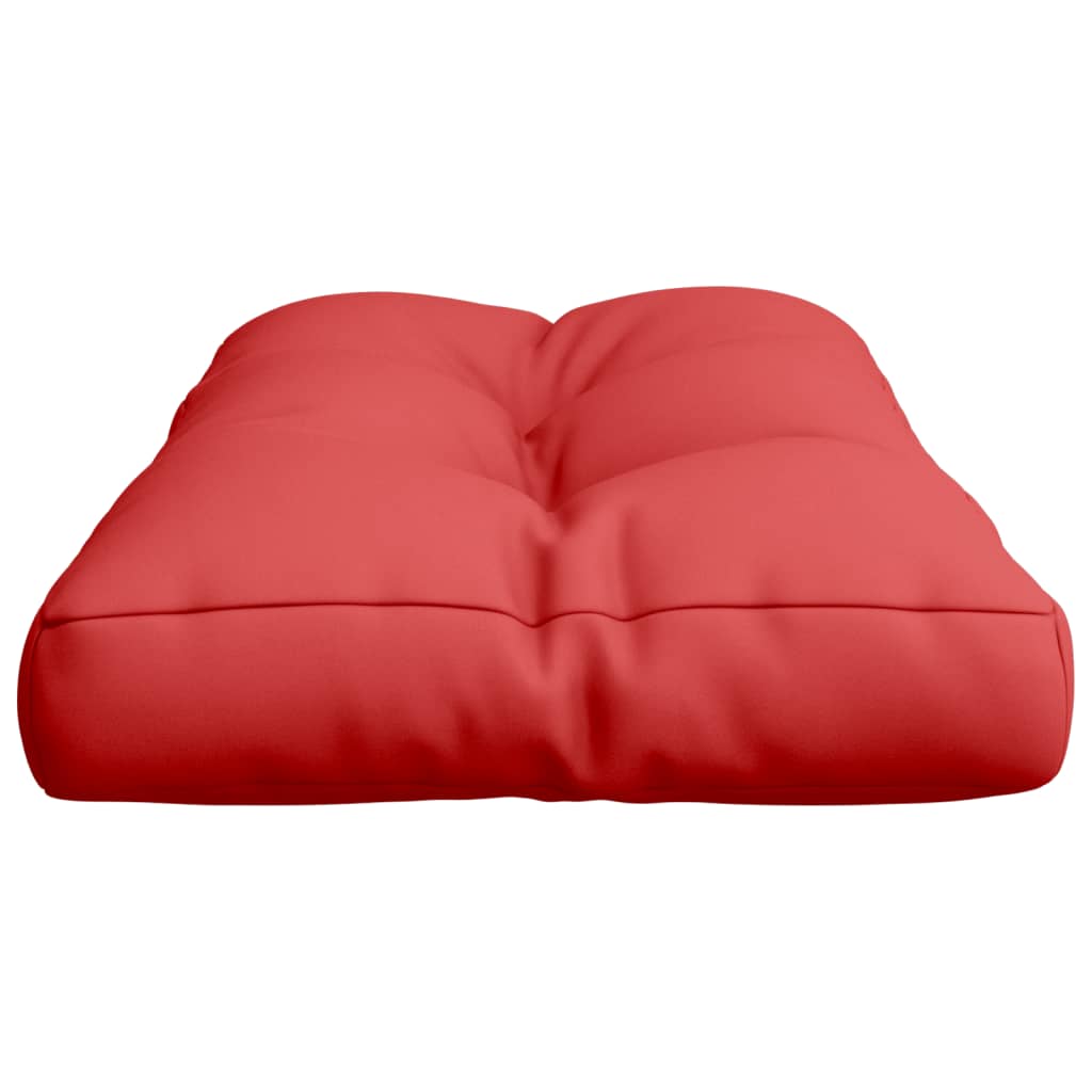 Cuscino per Pallet Rosso 80x40x12 cm in Tessuto | homemem39