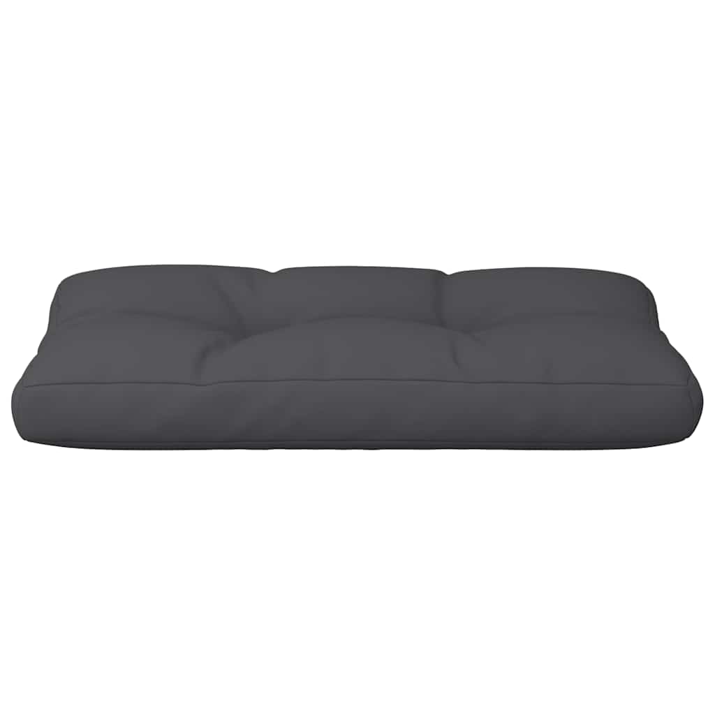 Cuscino per Pallet Nero 80x40x12 cm in Tessuto | homemem39
