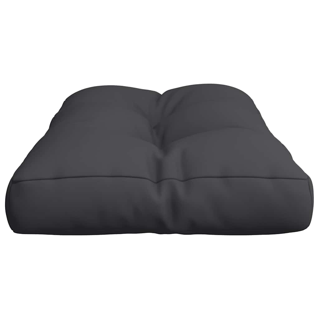 Cuscino per Pallet Nero 80x40x12 cm in Tessuto | homemem39