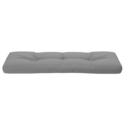 Cuscino per Pallet Grigio 120x40x12 cm in Tessuto | homemem39