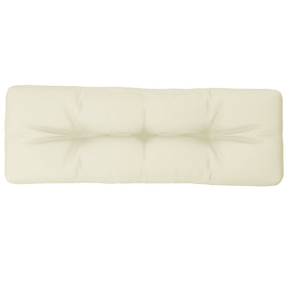 Cuscino per Pallet Crema 120x40x12 cm in Tessuto | homemem39