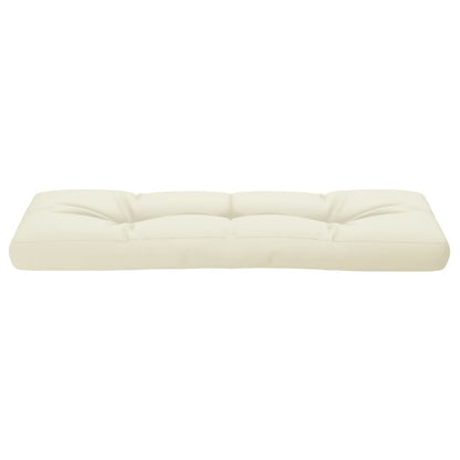 Cuscino per Pallet Crema 120x40x12 cm in Tessuto | homemem39