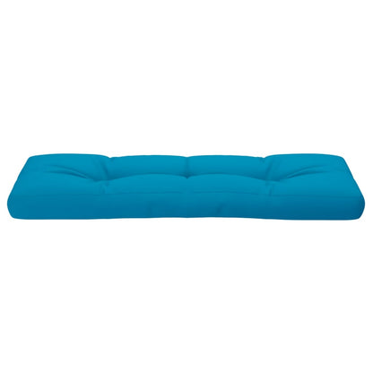 Cuscino per Pallet Blu Chiaro 120x40x12 cm in Tessuto | homemem39