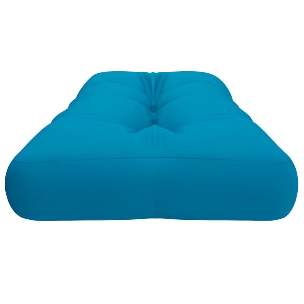 Cuscino per Pallet Blu Chiaro 120x40x12 cm in Tessuto | homemem39
