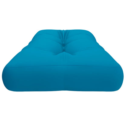 Cuscino per Pallet Blu Chiaro 120x40x12 cm in Tessuto | homemem39
