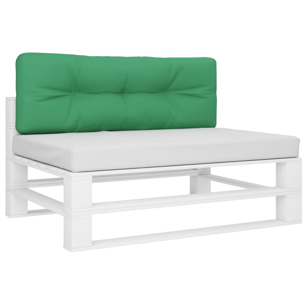 Cuscino per Pallet Verde 120x40x12 cm in Tessuto | homemem39