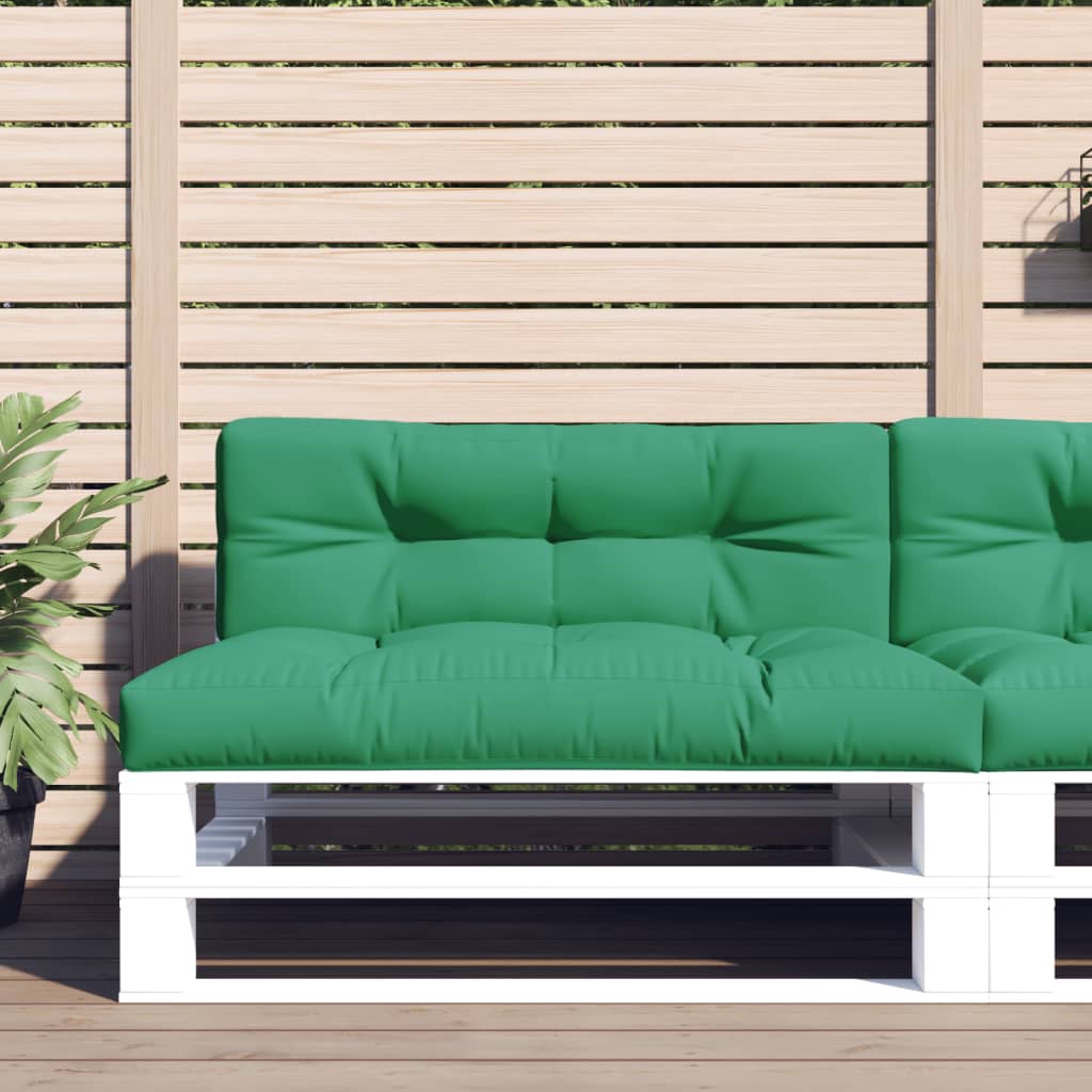 Cuscino per Pallet Verde 120x40x12 cm in Tessuto | homemem39