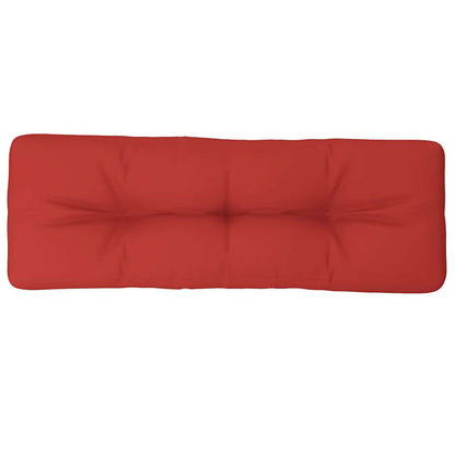 Cuscino per Pallet Rosso 120x40x12 cm in Tessuto | homemem39