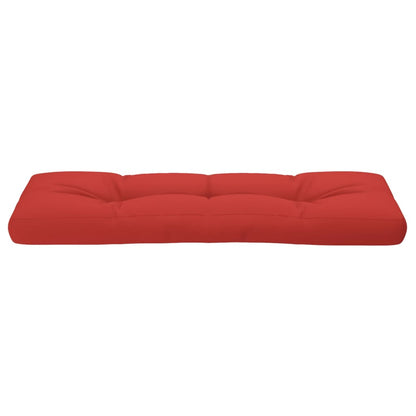 Cuscino per Pallet Rosso 120x40x12 cm in Tessuto | homemem39