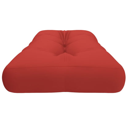 Cuscino per Pallet Rosso 120x40x12 cm in Tessuto | homemem39