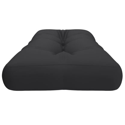 Cuscino per Pallet Nero 120x40x12 cm in Tessuto | homemem39