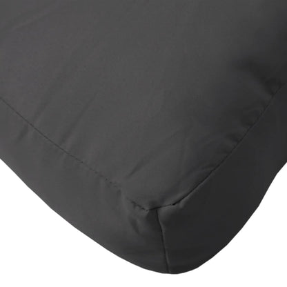Cuscino per Pallet Nero 120x40x12 cm in Tessuto | homemem39