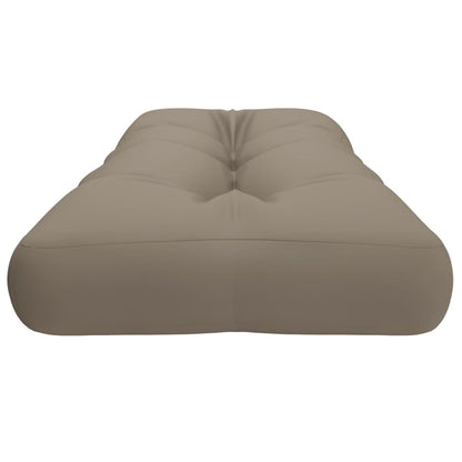 Cuscino per Pallet Tortora 120x40x12 cm in Tessuto | homemem39