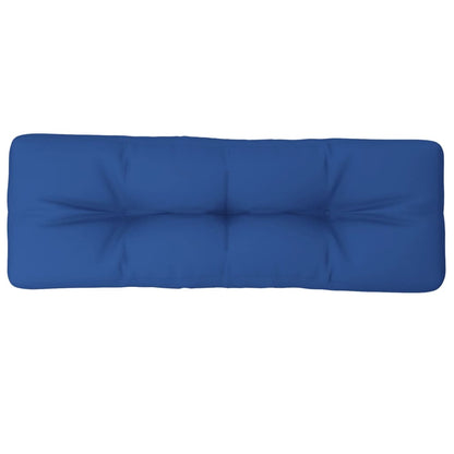 Cuscino per Pallet Blu Reale 120x40x12 cm in Tessuto | homemem39