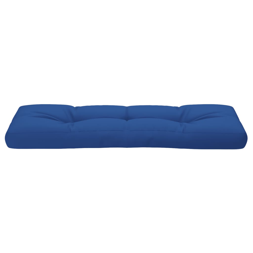 Cuscino per Pallet Blu Reale 120x40x12 cm in Tessuto | homemem39