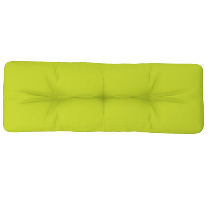 Cuscino per Pallet Verde Brillante 120x40x12 cm in Tessuto | homemem39