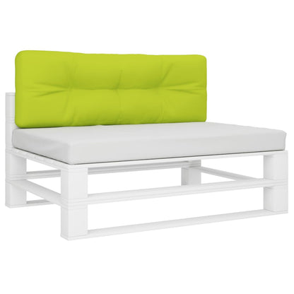Cuscino per Pallet Verde Brillante 120x40x12 cm in Tessuto | homemem39