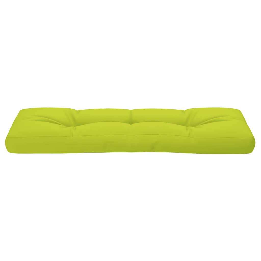 Cuscino per Pallet Verde Brillante 120x40x12 cm in Tessuto | homemem39
