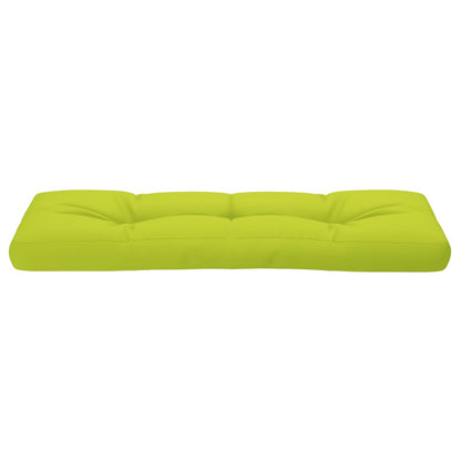 Cuscino per Pallet Verde Brillante 120x40x12 cm in Tessuto | homemem39