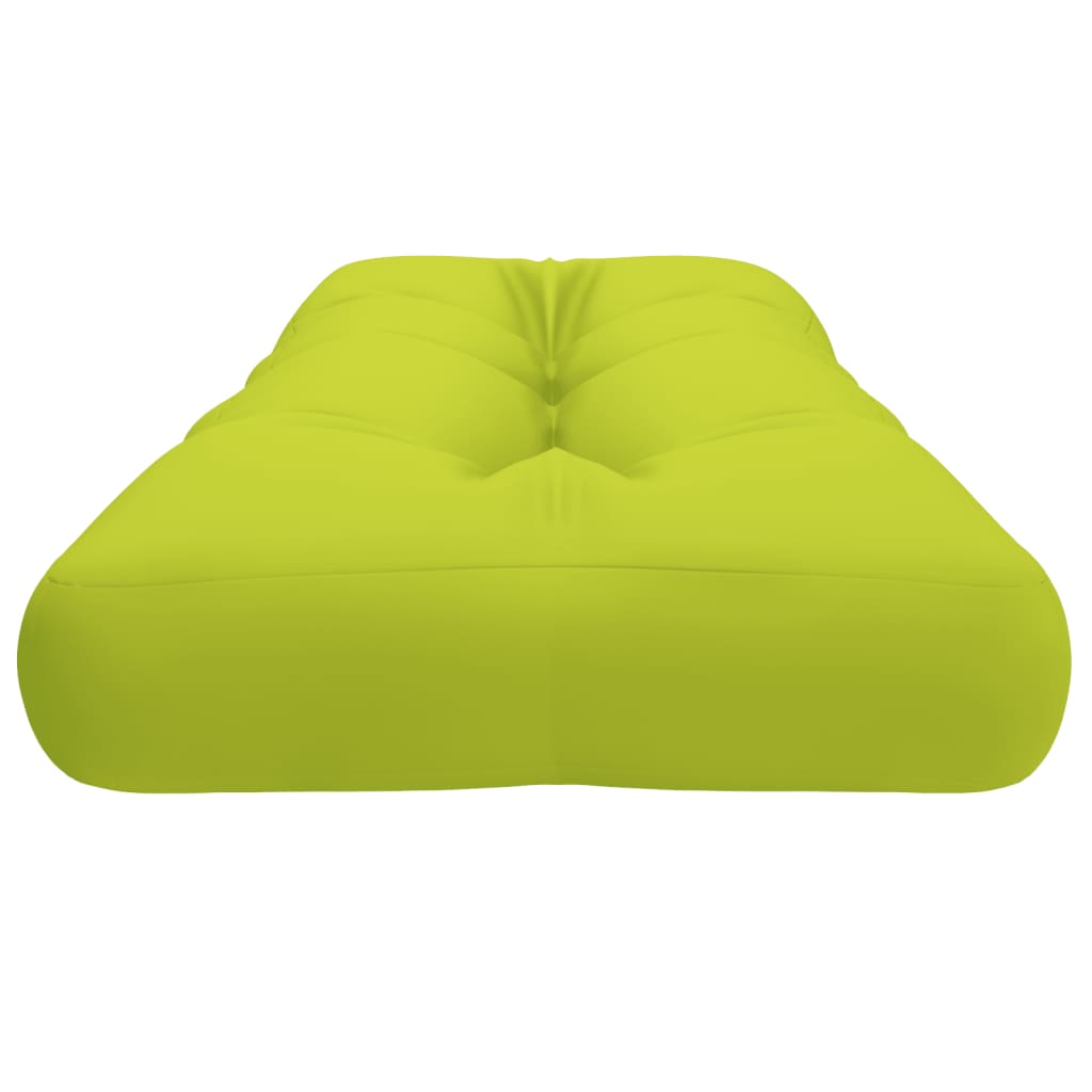 Cuscino per Pallet Verde Brillante 120x40x12 cm in Tessuto | homemem39