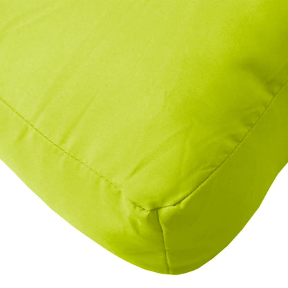Cuscino per Pallet Verde Brillante 120x40x12 cm in Tessuto | homemem39