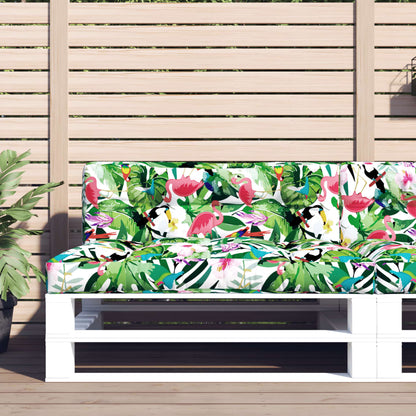 Cuscino per Pallet Multicolore 120x40x12 cm Tessuto | homemem39