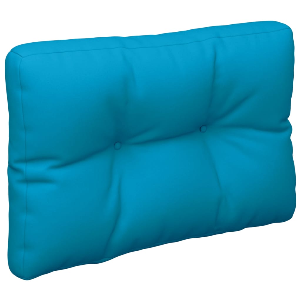 Cuscini per Pallet 2 pz Blu in Tessuto | homemem39