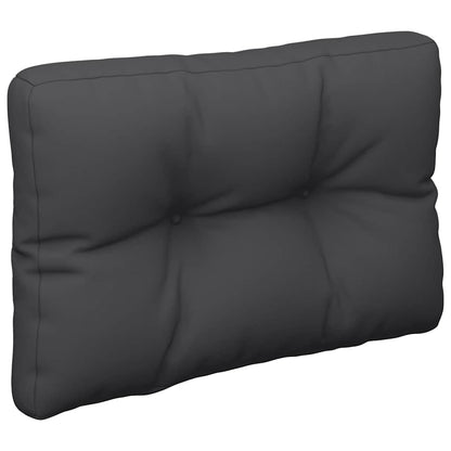 Cuscini per Pallet 2 pz Neri in Tessuto | homemem39