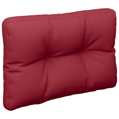 Cuscini per Pallet 2 pz Rosso Vino in Tessuto | homemem39