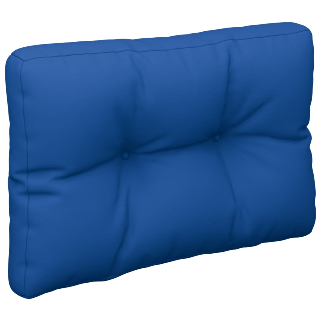 Cuscini per Pallet 2 pz Blu Reale in Tessuto | homemem39