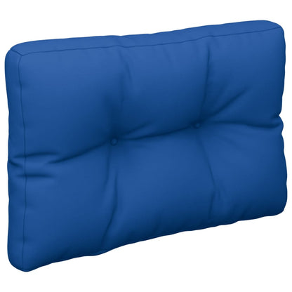 Cuscini per Pallet 2 pz Blu Reale in Tessuto | homemem39