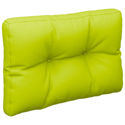 Cuscini per Divani in Pallet 2 pz Verde Intenso in Tessuto | homemem39