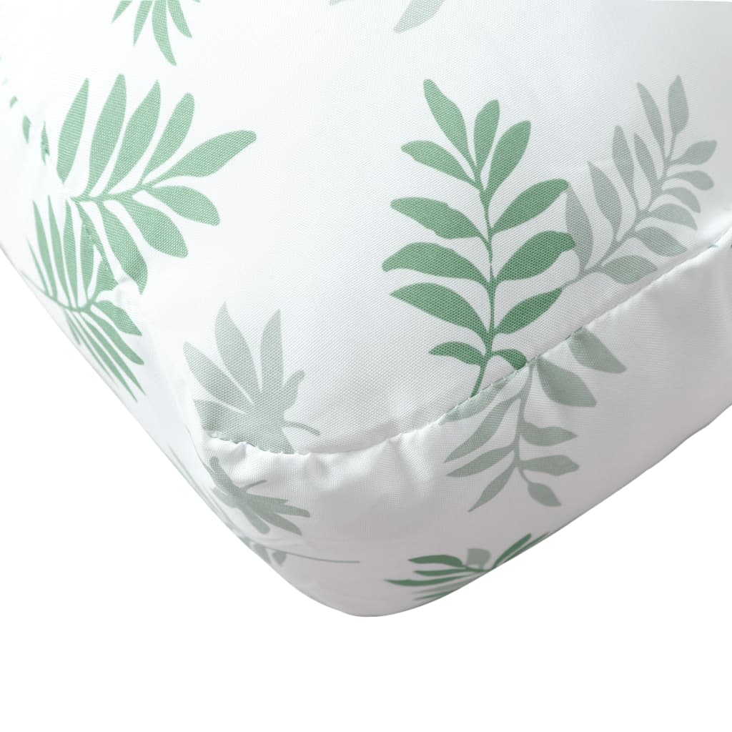 Cuscini per Pallet 2 pz Motivo a Foglie Tessuto | homemem39