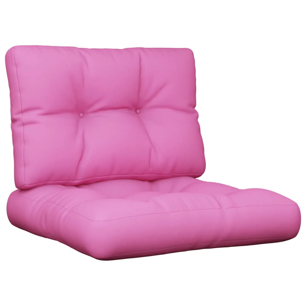 Cuscini per Pallet 2 pz Rosa in Tessuto | homemem39