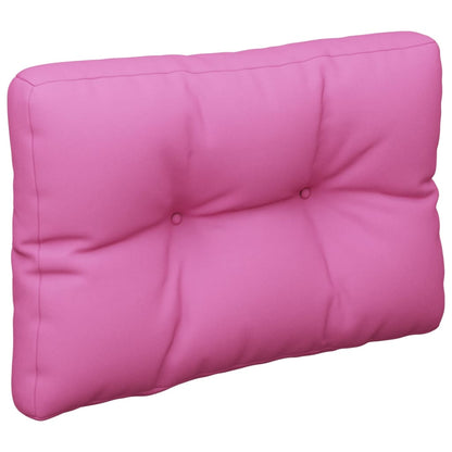 Cuscini per Pallet 2 pz Rosa in Tessuto