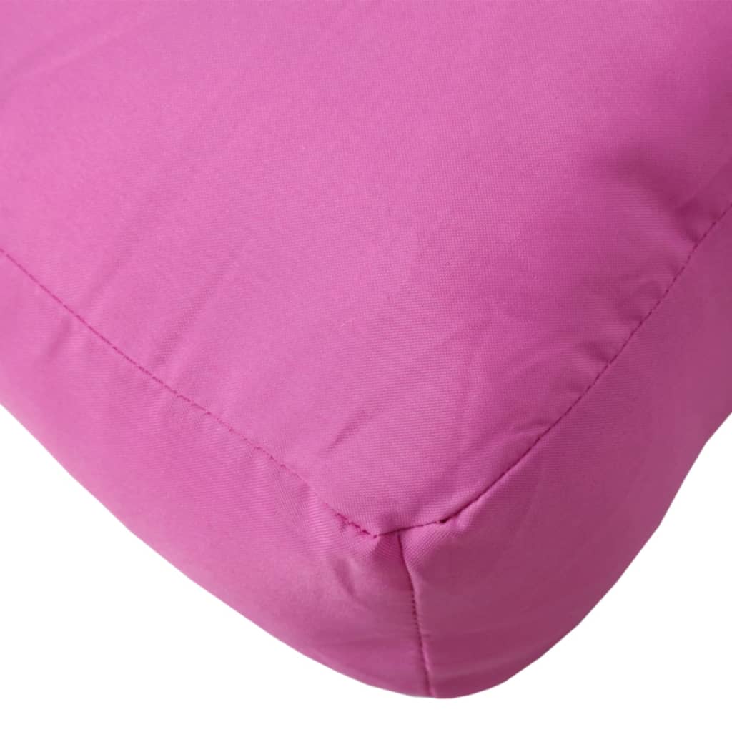 Cuscini per Pallet 2 pz Rosa in Tessuto | homemem39